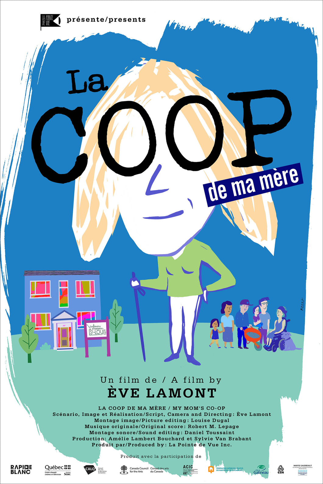 DVD du film La coop de ma mère